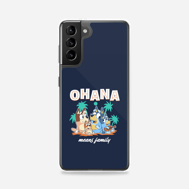 Bluey Ohana-Samsung-Snap-Phone Case-naomori