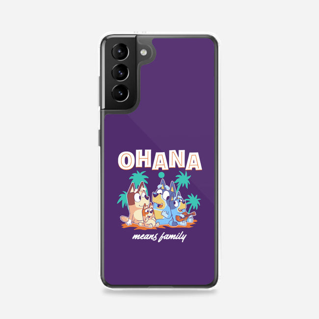 Bluey Ohana-Samsung-Snap-Phone Case-naomori