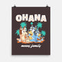 Bluey Ohana-None-Matte-Poster-naomori