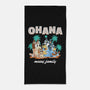 Bluey Ohana-None-Beach-Towel-naomori