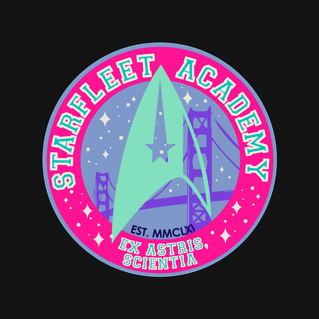Starfleet Academy Varsity-Womens-Fitted-Tee-Afire