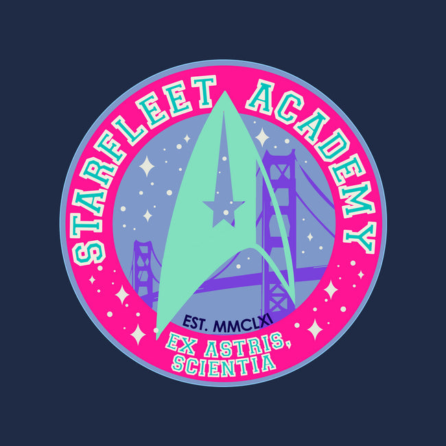 Starfleet Academy Varsity-Youth-Basic-Tee-Afire