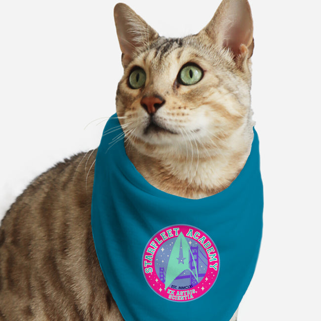 Starfleet Academy Varsity-Cat-Bandana-Pet Collar-Afire