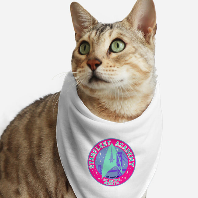 Starfleet Academy Varsity-Cat-Bandana-Pet Collar-Afire