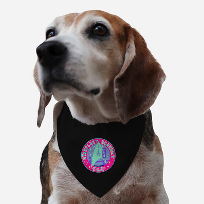 Starfleet Academy Varsity-Dog-Adjustable-Pet Collar-Afire