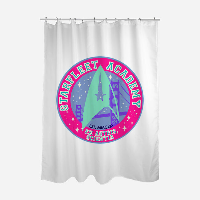 Starfleet Academy Varsity-None-Polyester-Shower Curtain-Afire