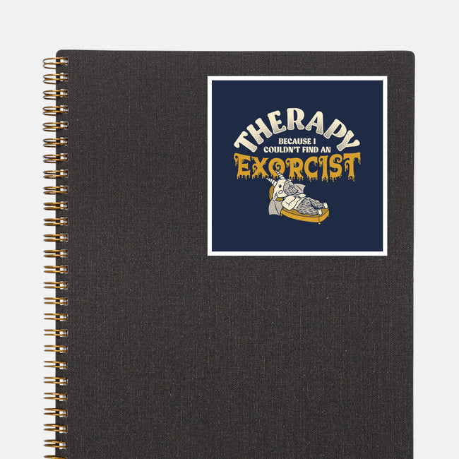 Couldn't Find An Exorcist-None-Glossy-Sticker-tobefonseca