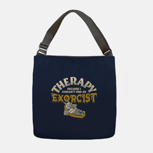 Couldn't Find An Exorcist-None-Adjustable Tote-Bag-tobefonseca