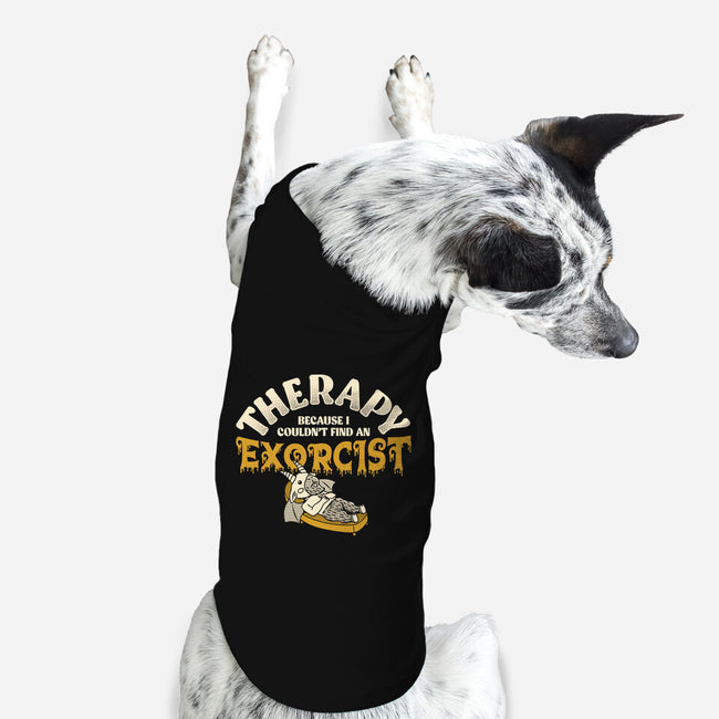 Couldn't Find An Exorcist-Dog-Basic-Pet Tank-tobefonseca