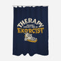 Couldn't Find An Exorcist-None-Polyester-Shower Curtain-tobefonseca