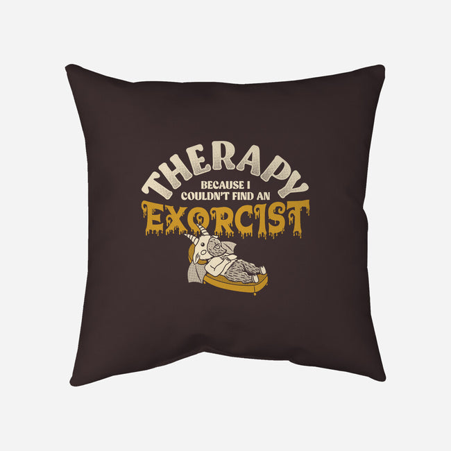 Couldn't Find An Exorcist-None-Non-Removable Cover w Insert-Throw Pillow-tobefonseca