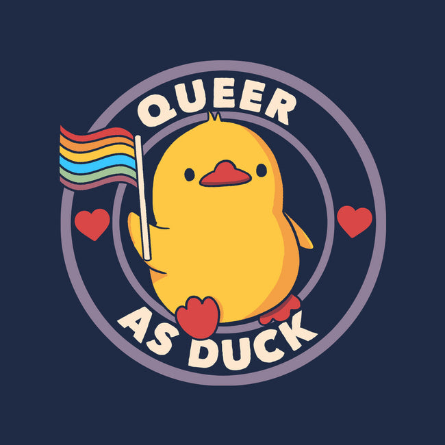 Queer As Duck Pride-Cat-Adjustable-Pet Collar-tobefonseca