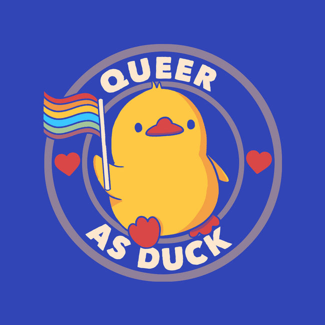 Queer As Duck Pride-Unisex-Basic-Tank-tobefonseca