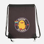 Queer As Duck Pride-None-Drawstring-Bag-tobefonseca