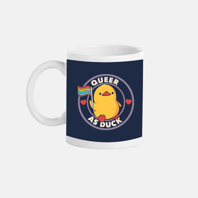 Queer As Duck Pride-None-Mug-Drinkware-tobefonseca