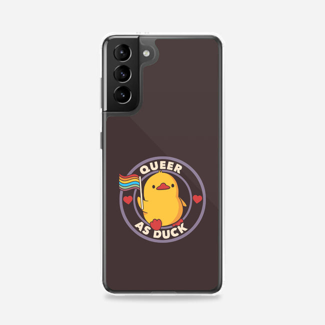 Queer As Duck Pride-Samsung-Snap-Phone Case-tobefonseca