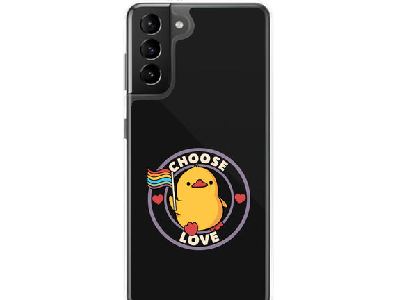 Choose Love Pride Duck