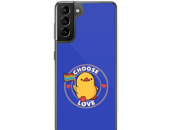 Choose Love Pride Duck