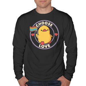 Choose Love Pride Duck
