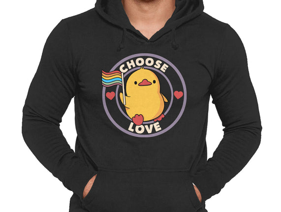 Choose Love Pride Duck