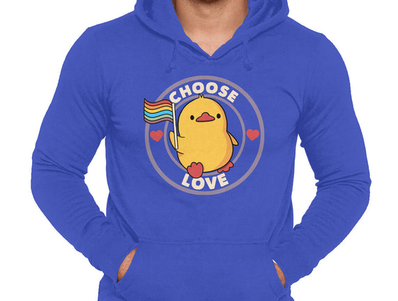 Choose Love Pride Duck