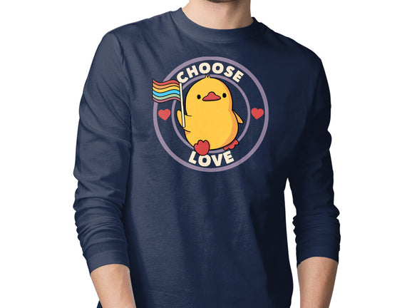 Choose Love Pride Duck