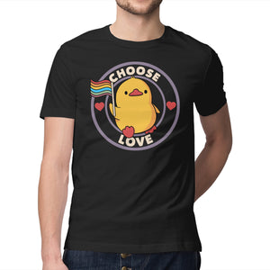 Choose Love Pride Duck