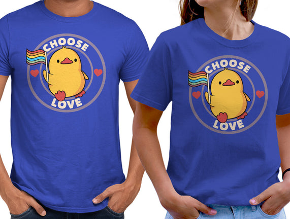 Choose Love Pride Duck