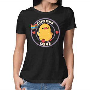 Choose Love Pride Duck
