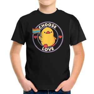 Choose Love Pride Duck