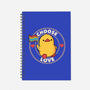 Choose Love Pride Duck-None-Dot Grid-Notebook-tobefonseca