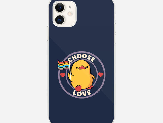 Choose Love Pride Duck