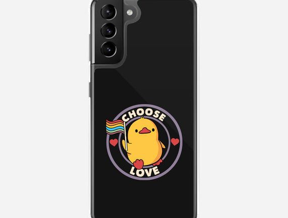 Choose Love Pride Duck