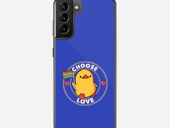 Choose Love Pride Duck