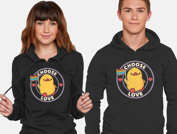 Choose Love Pride Duck