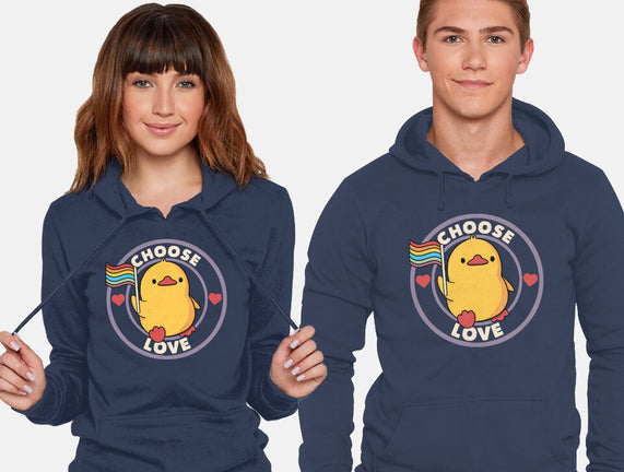 Choose Love Pride Duck