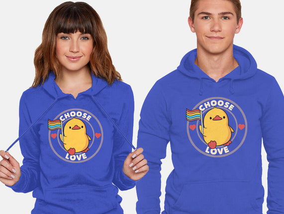 Choose Love Pride Duck