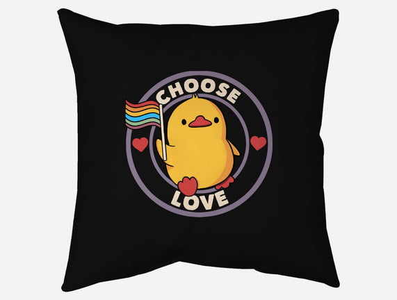 Choose Love Pride Duck