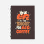 Too Short For Bad Coffee-None-Dot Grid-Notebook-tobefonseca