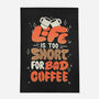 Too Short For Bad Coffee-None-Indoor-Rug-tobefonseca