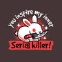 Serial Killer Bunny-Unisex-Zip-Up-Sweatshirt-NemiMakeit