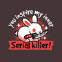 Serial Killer Bunny-None-Glossy-Sticker-NemiMakeit