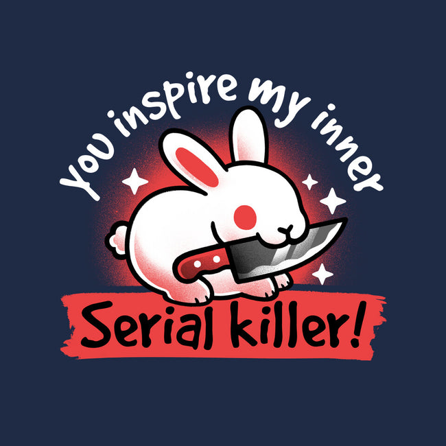 Serial Killer Bunny-None-Removable Cover-Throw Pillow-NemiMakeit