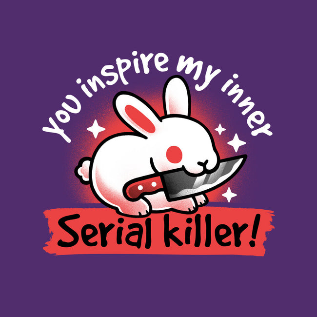 Serial Killer Bunny-None-Removable Cover-Throw Pillow-NemiMakeit