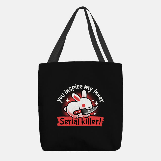 Serial Killer Bunny-None-Basic Tote-Bag-NemiMakeit