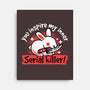 Serial Killer Bunny-None-Stretched-Canvas-NemiMakeit