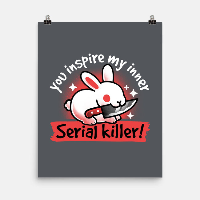 Serial Killer Bunny-None-Matte-Poster-NemiMakeit