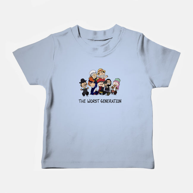 The Worst Generation-Baby-Basic-Tee-WatershipBound