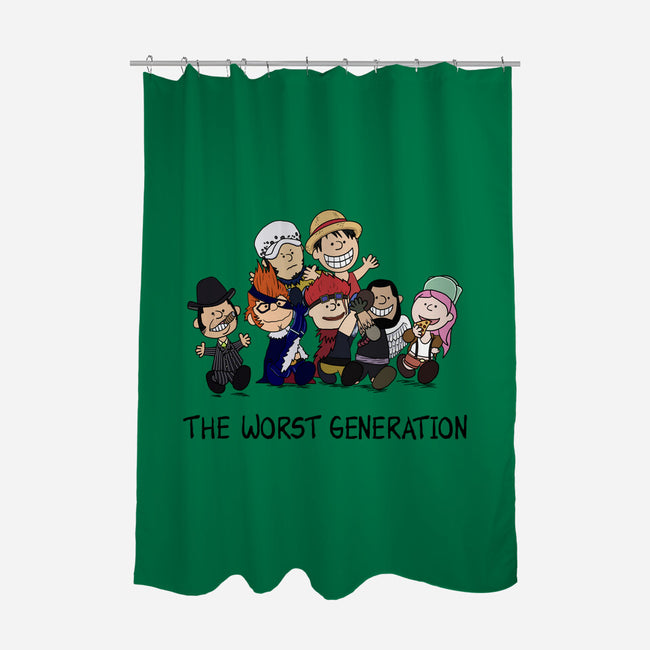 The Worst Generation-None-Polyester-Shower Curtain-WatershipBound