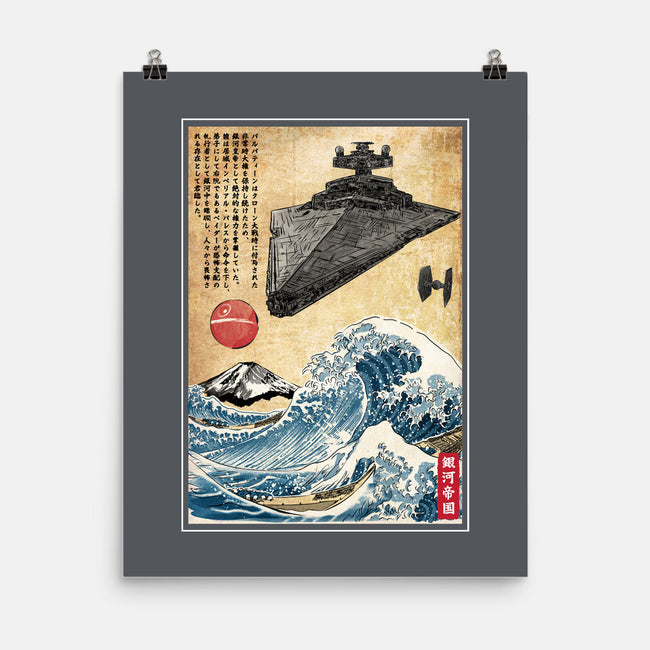 Star Destroyer In Japan-None-Matte-Poster-DrMonekers